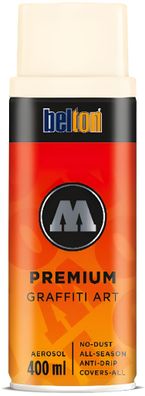 Molotow Sprühdose belton Premium Lackspray 400ml, Nr. 005, naturweiss