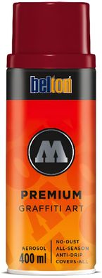 Molotow Sprühdose belton Premium Lackspray 400ml, Nr. 019, burgundrot