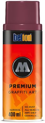 Molotow Sprühdose belton Premium Lackspray 400ml, Nr. 056, ESHER schmuddelrot
