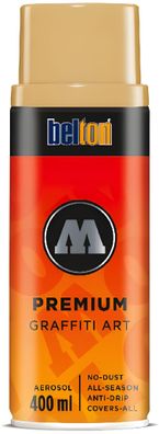 Molotow Sprühdose belton Premium Lackspray 400ml, Nr. 185, milchkaffee
