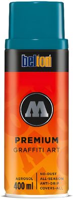 Molotow Sprühdose belton Premium Lackspray 400ml, Nr. 112, petroleumblau