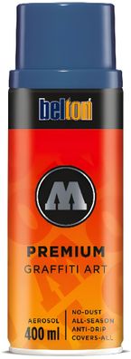 Molotow Sprühdose belton Premium Lackspray 400ml, Nr. 101, wild WANE blue