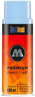 Molotow Sprühdose belton Premium Lackspray 400ml, Nr. 091, chockblau pastell
