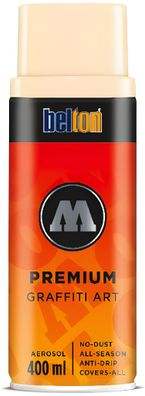 Molotow Sprühdose belton Premium Lackspray 400ml, Nr. 184, elfenbein hell