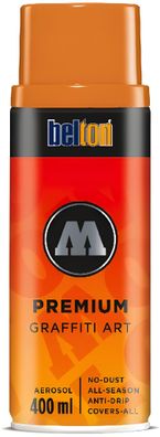 Molotow Sprühdose belton Premium Lackspray 400ml, Nr. 200, orangebraun mittel