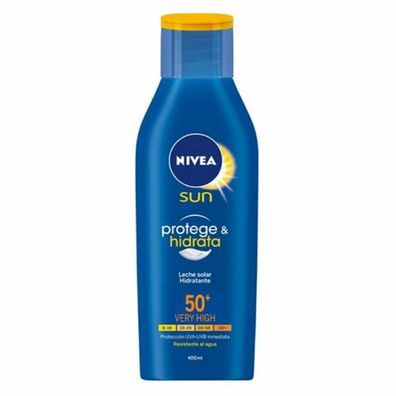 Nivea Sun Schutz Und Pflege Sonnenmilch Spf50 400ml