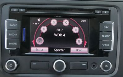 VW Passat 3C Golf Navi Navigationssystem 3C0035270 RNS 310 + Code