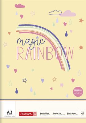 Zeichenbl A3 150g 20Bl FSC MagicRainbow