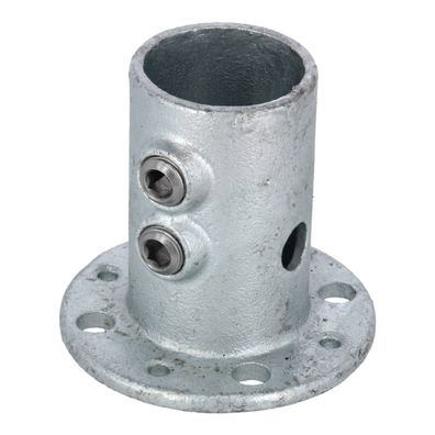 Rohrverbinder Bodenflansch rund 1 1/2" (48,3 mm) AVERDE