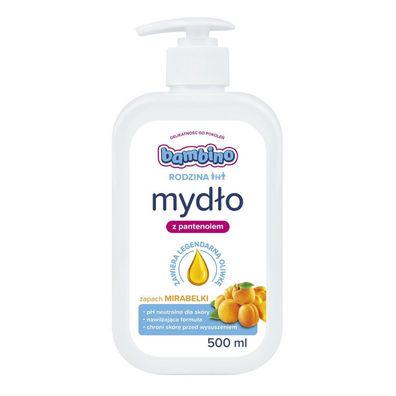 Bambino Family Flüssigseife mit Panthenol - Mirabelle 500ml