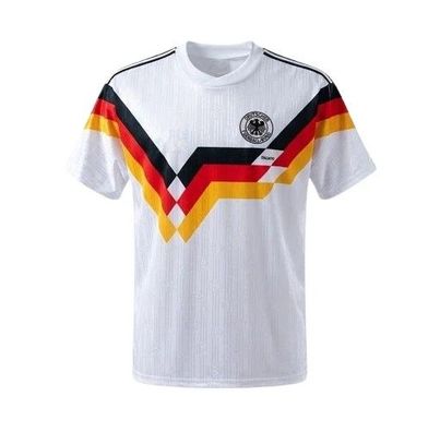 DFB Deutschland Retro Fußball Trikot WM 1990 Heimtrikot Herren