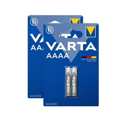 2x Varta Batterie Alkaline Mini AAAA LR8D425 1,5V Professional 2er Blister