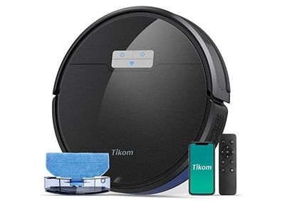 Saugroboter G8000 Pro von Tikom mit Wischfunktion und starker Saugkraft