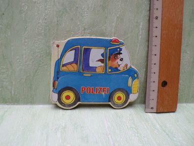 Pappbilderbuch 1996 Polizei Tomont Joshua Morris Miniatur mini