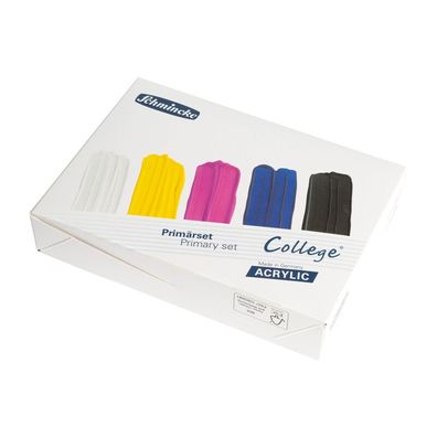 Schmincke College Acrylic Primärset, 5 x 75ml