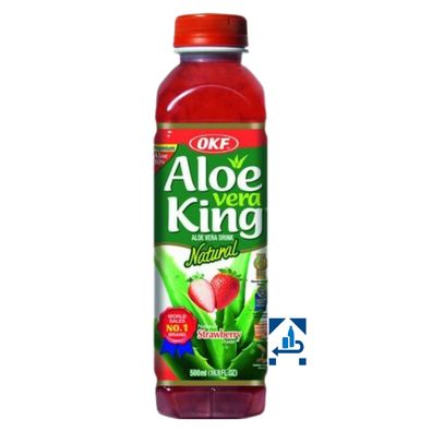 OKF Aloe Vera Getränk Erdbeer 500ml (inkl. 0,25€ EINWEG-Pfand)