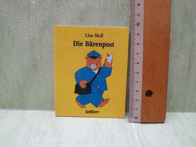 Lisa Moll Die Bärenpost Sellier 1996 Bilderbuch Großdruckschrift Softcover Mini-Bären
