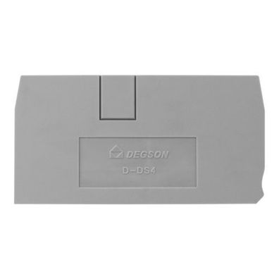 Endplatte fér Reihenklemme DS4 Abschlussplatte DGN 4043