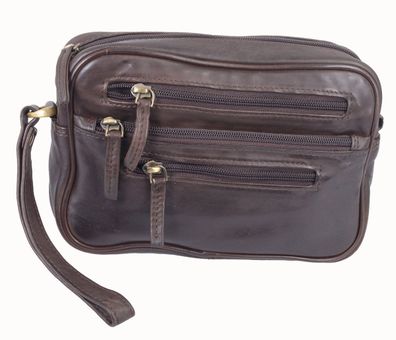 Herrengelenktasche Leder braun