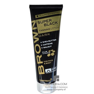 Tannymaxx Brown/ Super Black Tanning Lotion "XL Limited Edition" 250ml/ Solarium