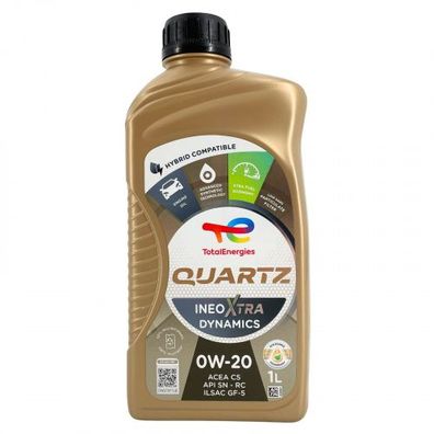 Total Quartz Ineo Xtra Dynamics 0W-20 1 Liter
