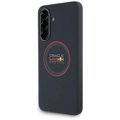 Hülle Galaxy A56 Red Bull Kunstleder dunkelblau MagSafe Logo