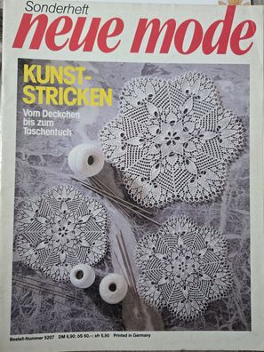 Sonderheft Neue Mode - Kunststricken