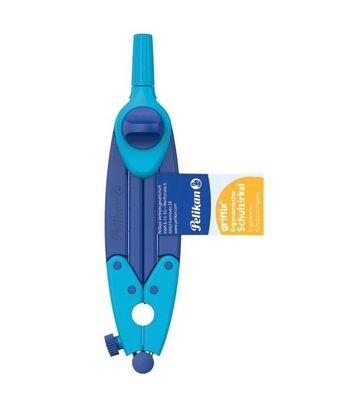 Pelikan Zirkel Schulzirkel Schnellverstellzirkel Griffix blau Anfänger