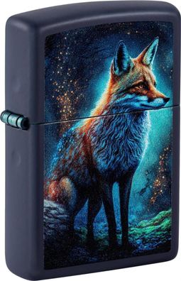 Zippo Sturmfeuerzeug Fox Design Metall nachfüllbar