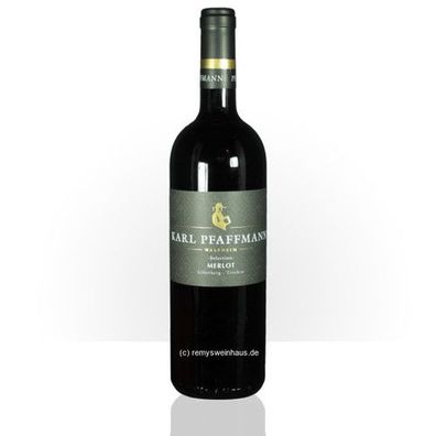 Karl Pfaffmann 2022 Merlot QbA Selection (512) Silberberg trocken 0.75 Liter