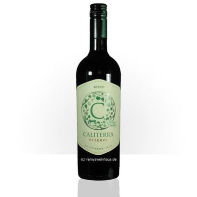 Caliterra 2023 Merlot 'Reserva' Colchagua Valley 0.75 Liter