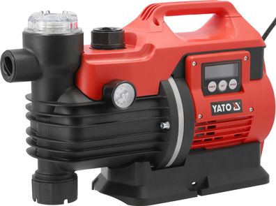 Hauswasserwerk mit Filter 850W, LCD-Anzeige