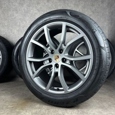 Sommerräder Porsche Cayenne Coupé E3-2 21" Original Exclusive Design Felgen GTS