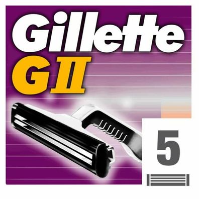 Gillette GII Nachfüllung 5 Einheiten