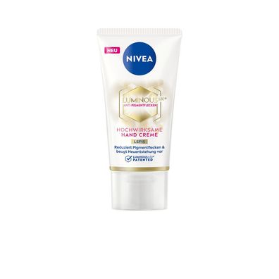 NIVEA Luminous Anti-Pigmentflecken hochwirksame Hand Creme LSF15