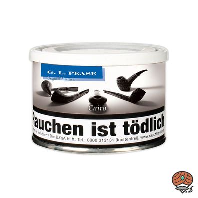 G. L. Pease CAIRO Pfeifentabak aus USA 57g Dose