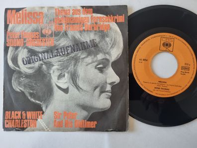 Peter Thomas Sound Orchester - Melissa 7'' Vinyl Germany