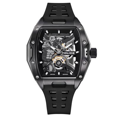 Police Herrenuhr Quarz Schwarz Gotham PEWGM0075301