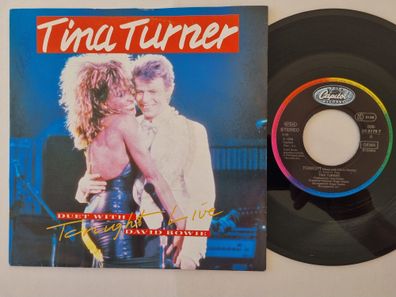 Tina Turner (with David Bowie) - Tonight (Live) 7'' Vinyl Holland