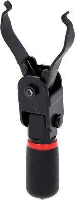 KS TOOLS Entriegelungswerkzeug mit schwenkbarem Kopf für Schnellkupplungen