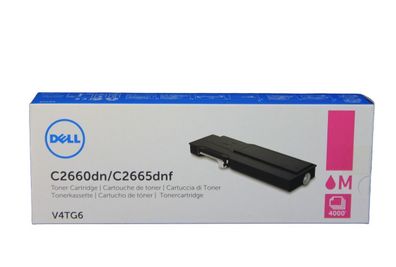 Dell 593-BBBS V4TG6 Toner Magenta C2665 -A