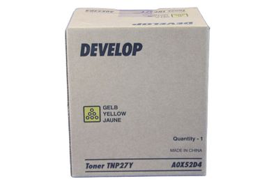 Develop TNP27Y Toner Yellow A0X52D4 -A