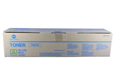 Konica Minolta TN314Y Toner Yellow A0D7251 -A