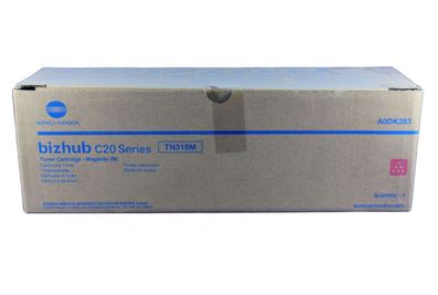 Konica Minolta TN318M Toner Magenta A0DK353 -B