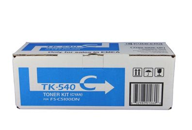 Kyocera TK-540C Toner Cyan FS-C5100DN 1T02HLCEU0 -A