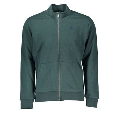 La Martina Green Cotton Men Sweater