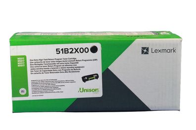 Lexmark 51B2X00 Toner Black -A