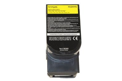 Lexmark 702HYE Toner Yellow 70C2HYE (entspricht 70C2HY0 ) -Bulk