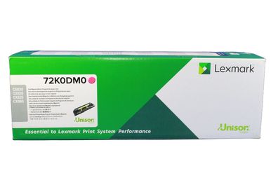 Lexmark 72K0DM0 Developer Magenta -A