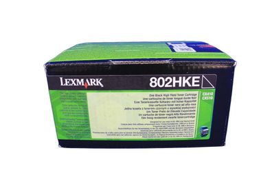 Lexmark 802HKE 80C2HKE Toner Black -A
